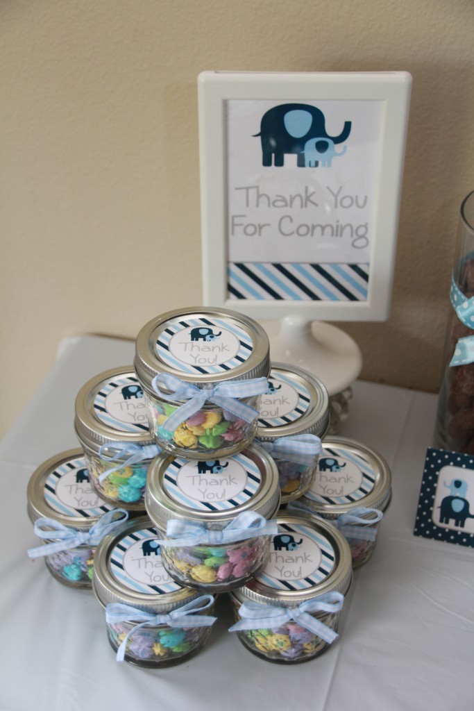 Elephant Baby Shower Favors by 5M Creations