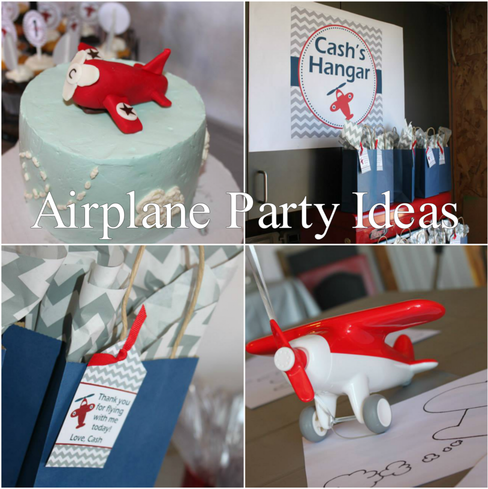 airplane party printables