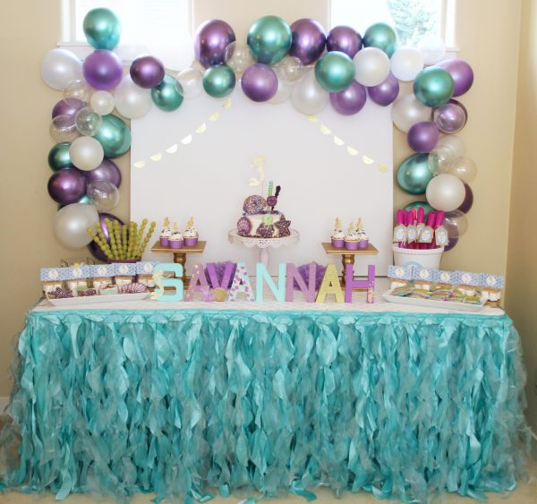 Mermaid Birthday Party (Under The Sea) – 5M Creations Blog